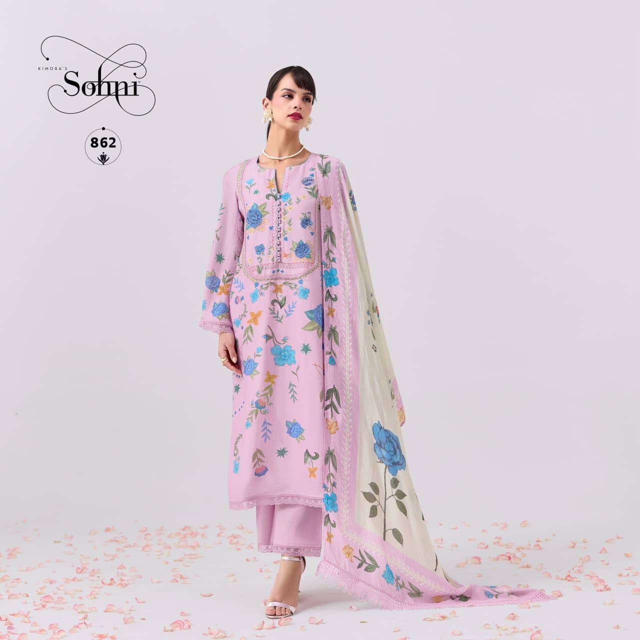 VALLEY By Kimora Suit Stylish Beautiful Colourful PREMIUM PURE COTTON Dresses At Wholesale Price